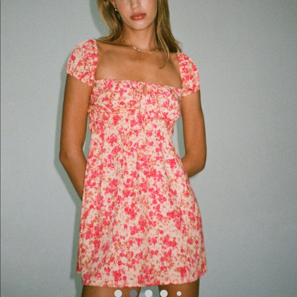 Wild flower mini dress